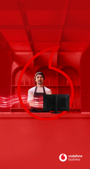 Advertisement for Vodafone Business Digital Plus
