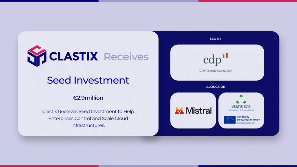 Clastix merr 2.9 milionë euro për të zgjidhur kompleksitetin e Kubernetes në masë të madhe Clastix bags €2.9M to tackle the complexity of Kubernetes at scale