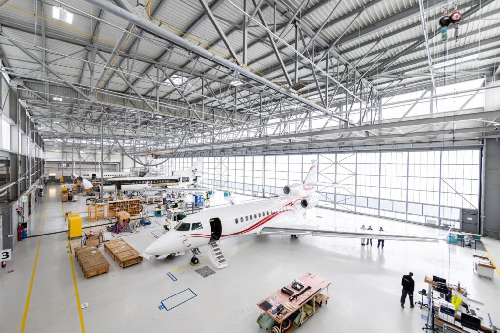Dassault's Mérignac maintenance facility