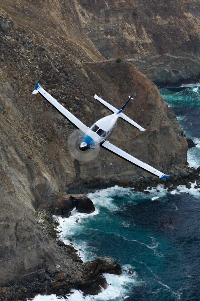 Epic E1000 AX in flight