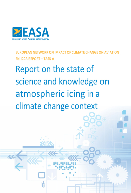 Raport i ri analizon formimin e akullit atmosferik në një klimë në ndryshime. cover page of report