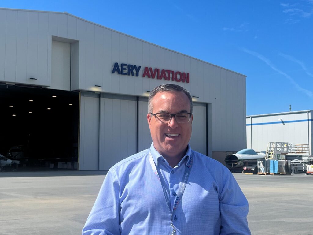 Aery Aviation president Scott Beale