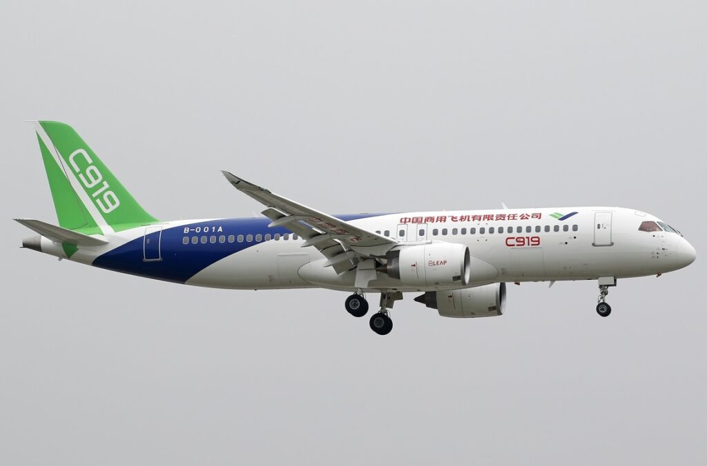 COMAC Eyes 5% of the Aircraft Market Share in the World by 2045