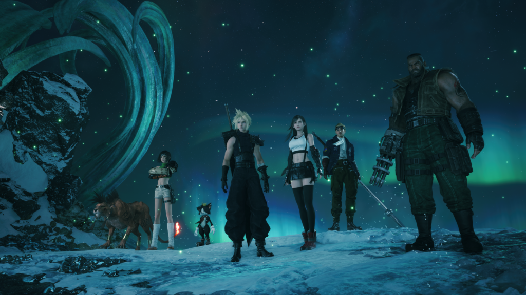 Fillimi i lojës “Final Fantasy VII: Revelation” përfshin një element të rëndësishëm nga fundi i lojës origjinale