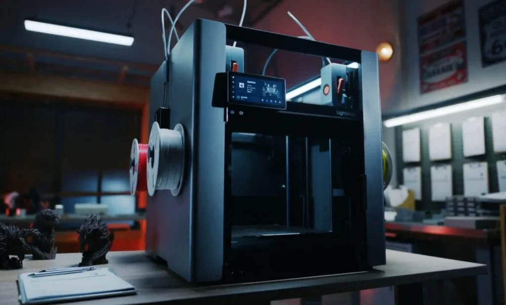 LightMake L4: Printer me katër kokë printimi të pavarura në një pajisje desktop