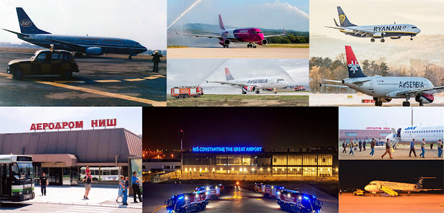 Aeroporti i Nishit feston 40 vjet Niš Airport turns forty