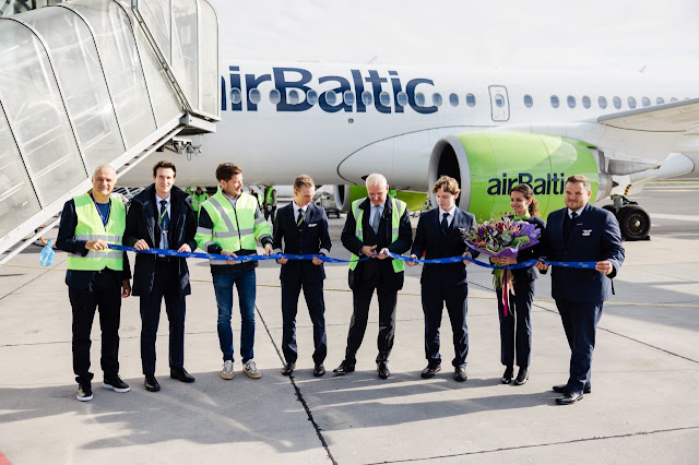 airBaltic fillon fluturimet e reja për në Lubjanë PHOTOS: airBaltic launches latest Ljubljana route