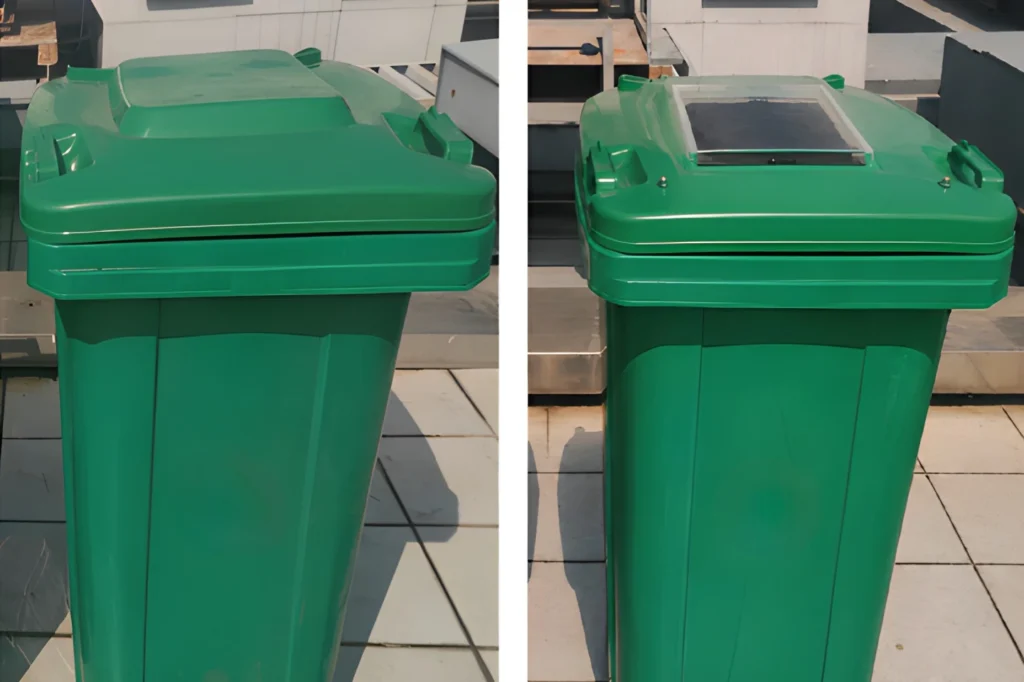 Dispozitiv i aktivizuar nga dielli neutralizon erërat e këqija nga mbeturinat